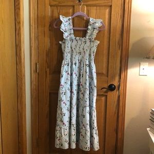 Hill House Home Ellie Nap Dress in Floral Pond